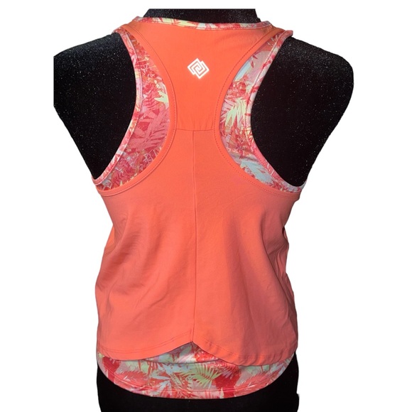 Zelos woman’s tropical tank top size medium - Picture 2 of 7